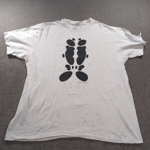 Vintage 1987 DC  Watchmen Tshirt Large Raphitti t-shirt Single Stitch White Rare